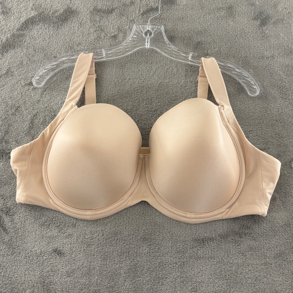 Soma Stunning Support Smooth Full Coverage Bra 42DD Pale‎ Sand Style 570266026